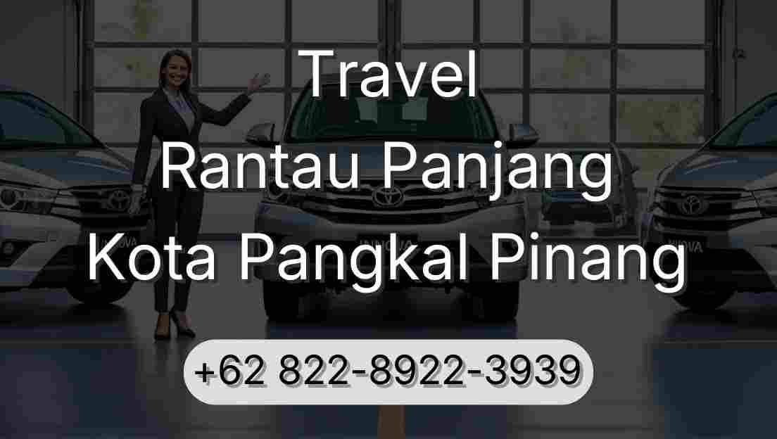 Travel Rantau Panjang Kota Pangkal Pinang