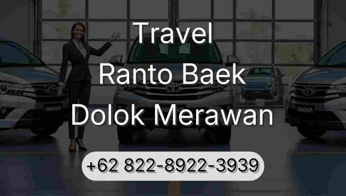 Travel Ranto Baek Dolok Merawan