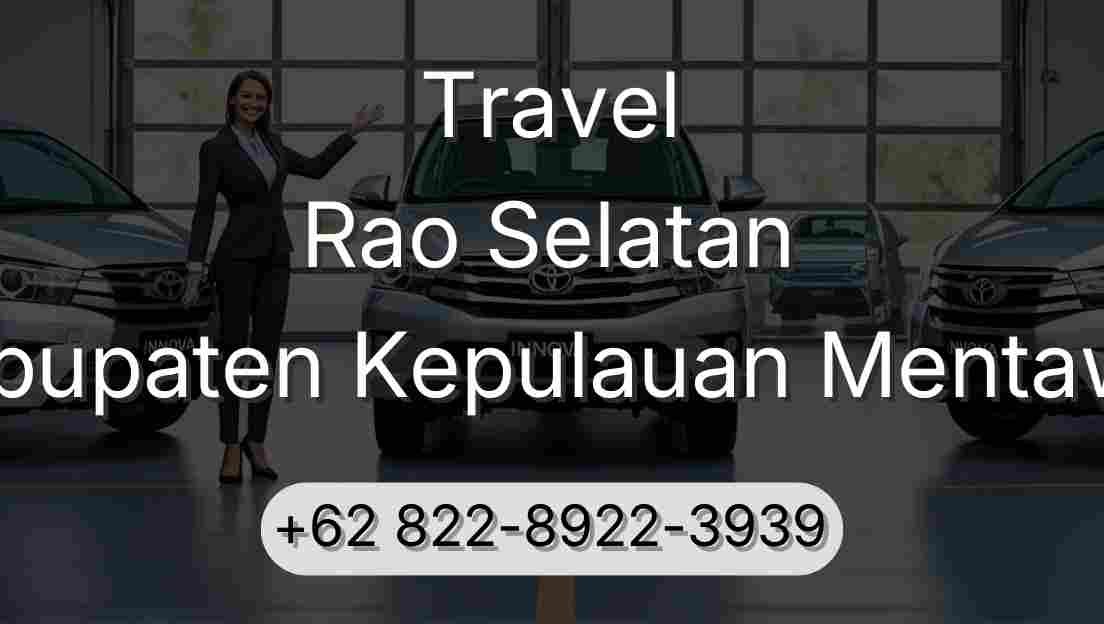 Travel Rao Selatan Kabupaten Kepulauan Mentawai