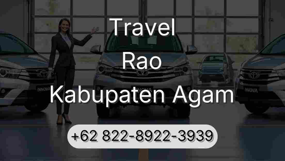 Travel Rao Kabupaten Agam