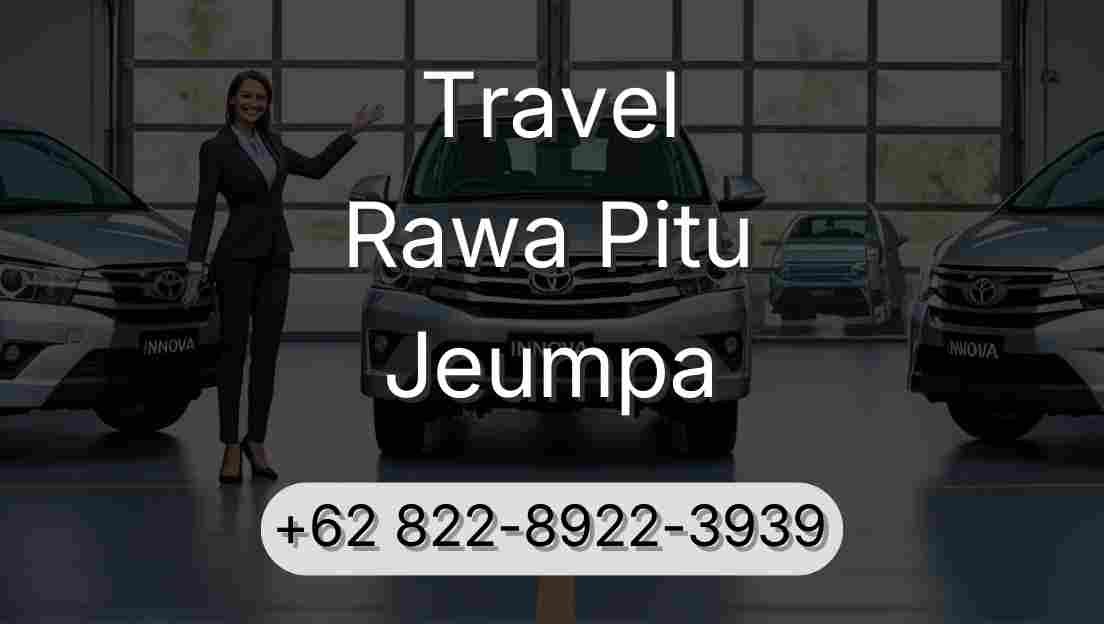 Travel Rawa Pitu Jeumpa