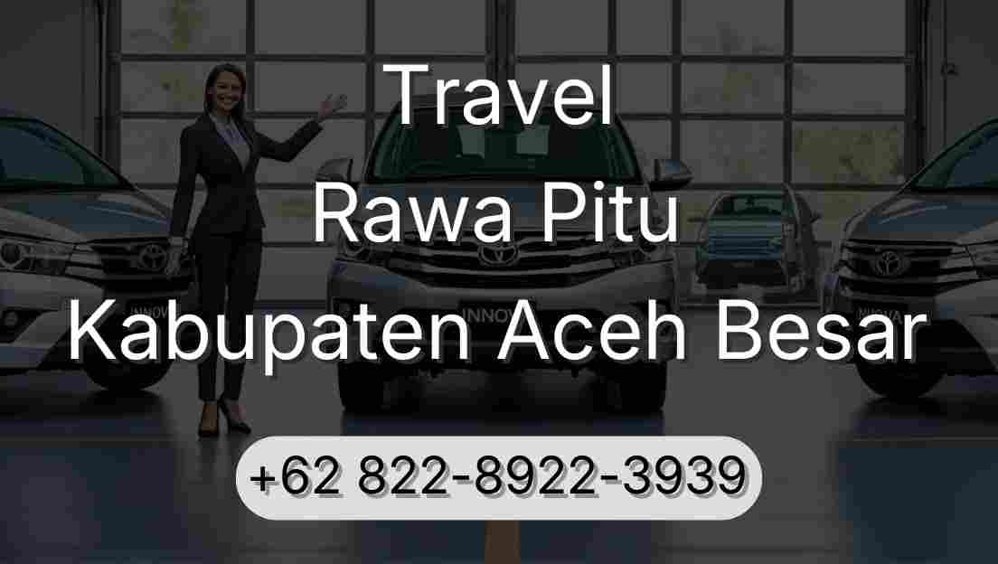 Travel Rawa Pitu Kabupaten Aceh Besar