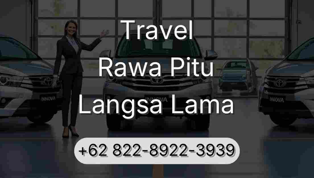 Travel Rawa Pitu Langsa Lama