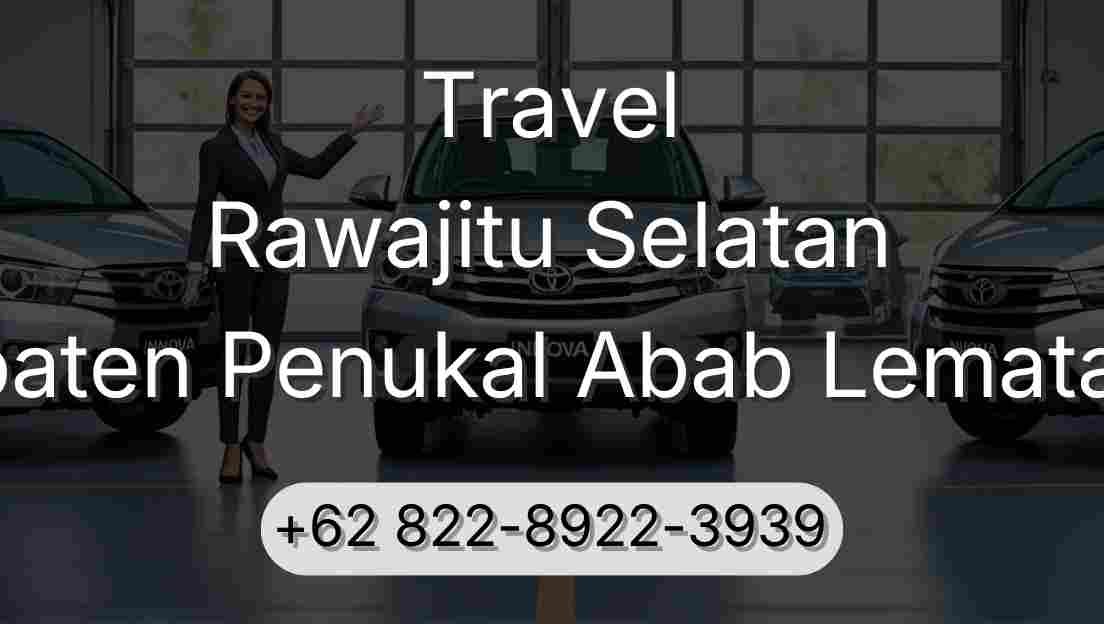 Travel Rawajitu Selatan Kabupaten Penukal Abab Lematang Ilir