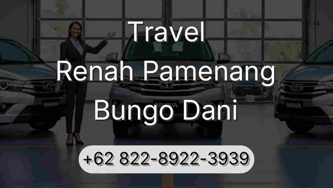 Travel Renah Pamenang Bungo Dani