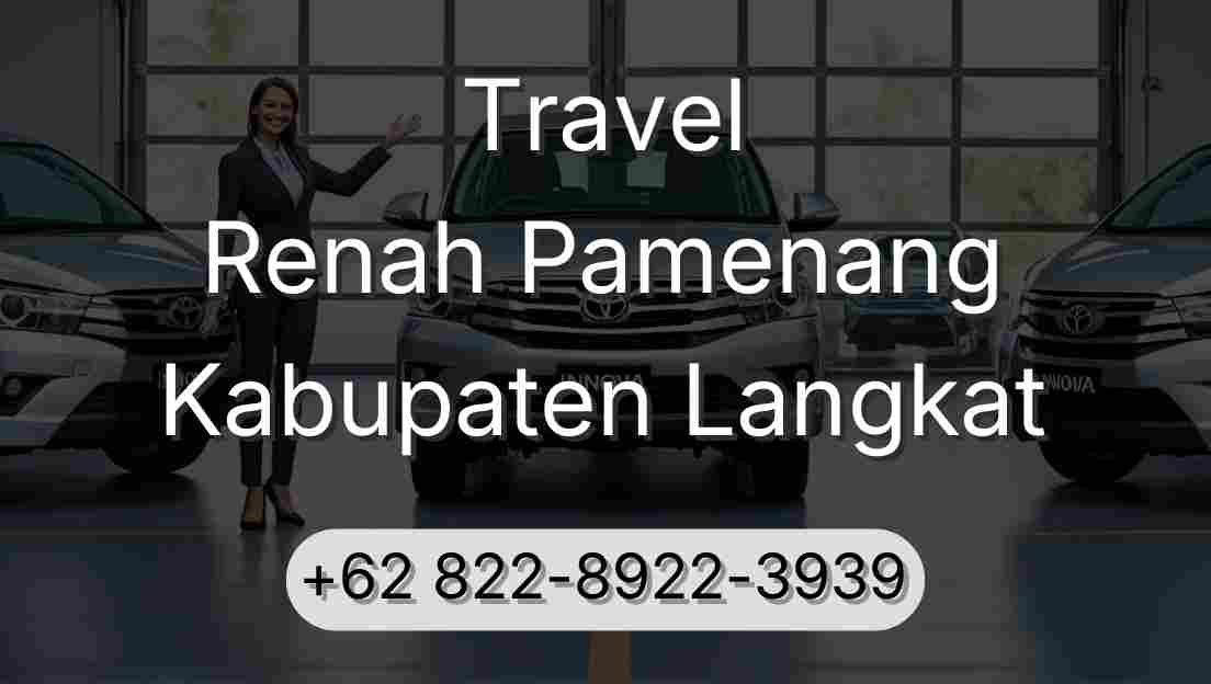 Travel Renah Pamenang Kabupaten Langkat