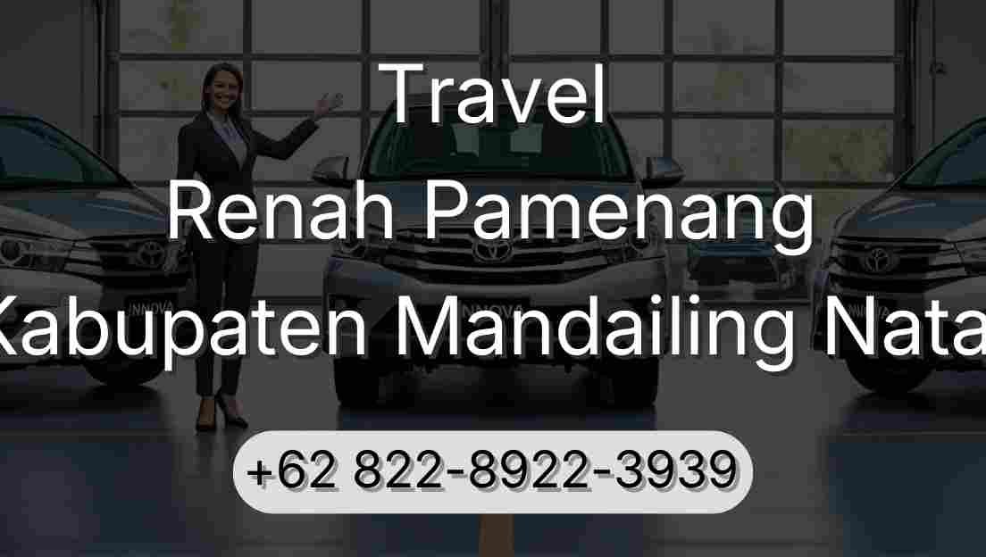 Travel Renah Pamenang Kabupaten Mandailing Natal
