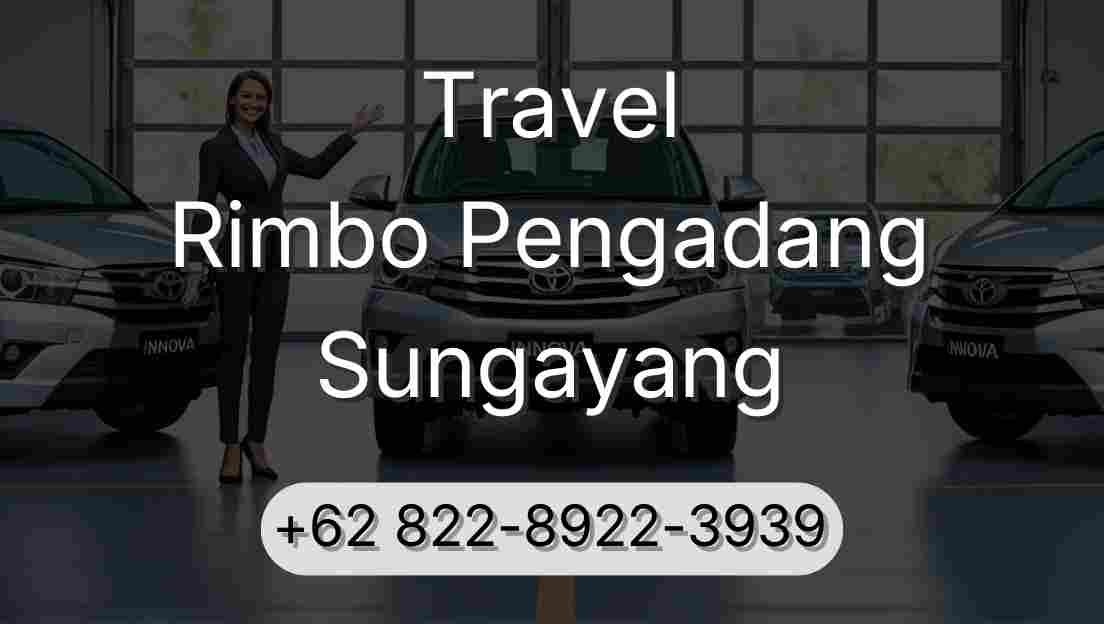 Travel Rimbo Pengadang Sungayang