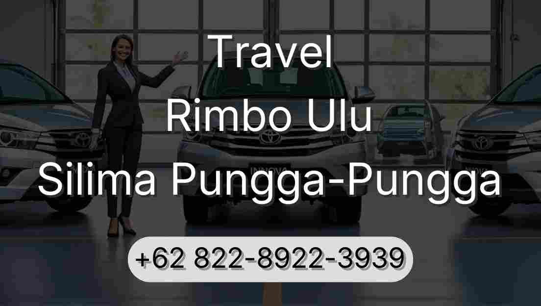 Travel Rimbo Ulu Silima Pungga-Pungga