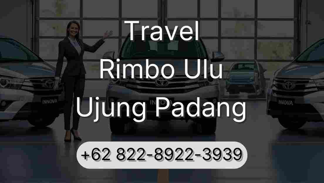 Travel Rimbo Ulu Ujung Padang