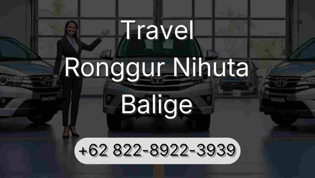 Travel Ronggur Nihuta Balige