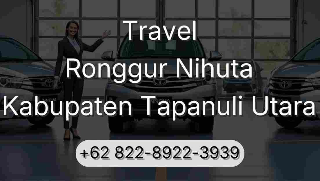 Travel Ronggur Nihuta Kabupaten Tapanuli Utara