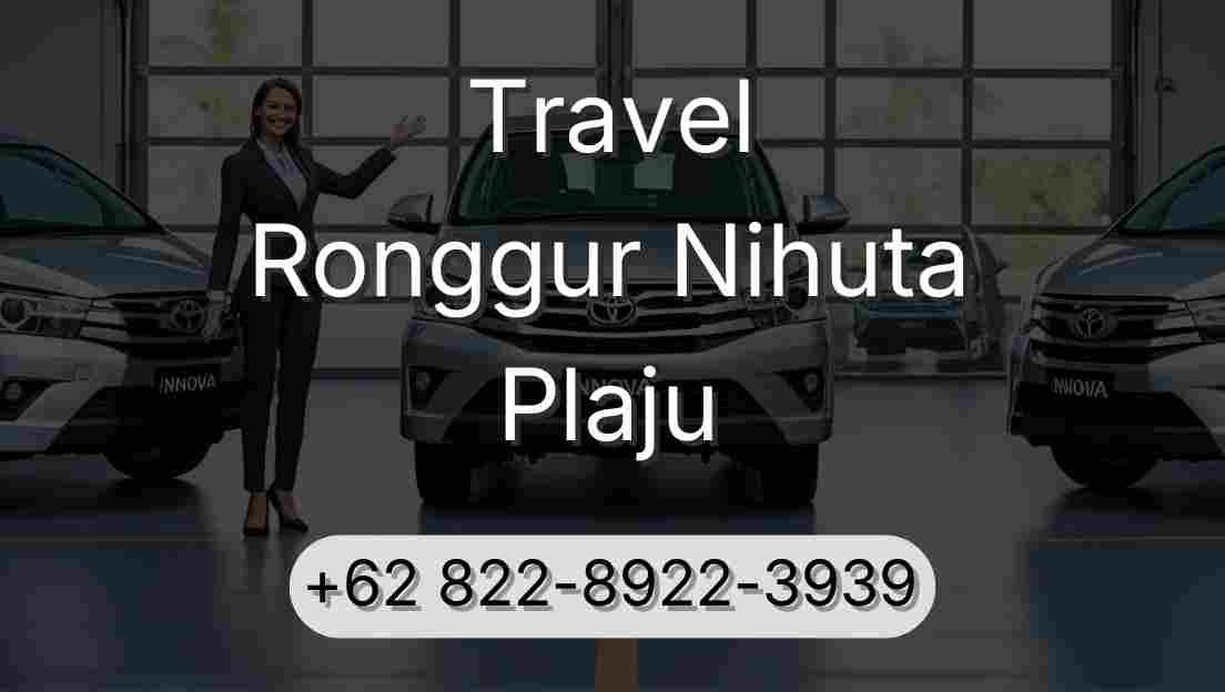 Travel Ronggur Nihuta Plaju