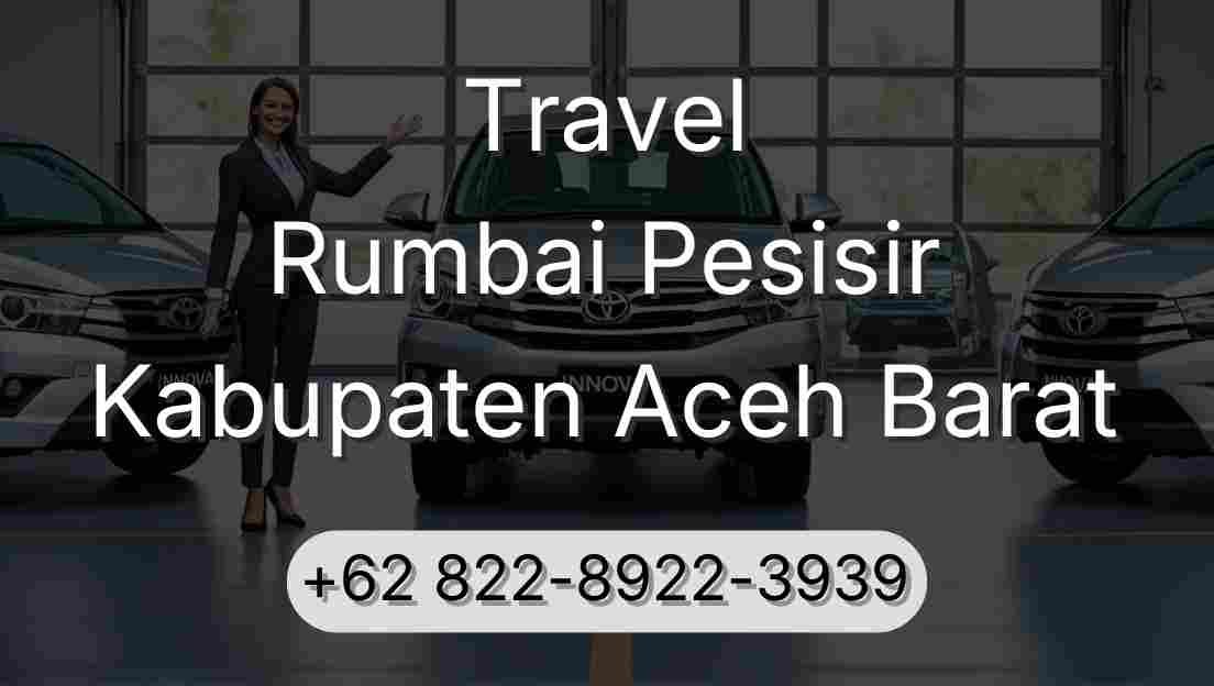 Travel Rumbai Pesisir Kabupaten Aceh Barat