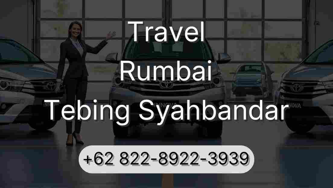 Travel Rumbai Tebing Syahbandar