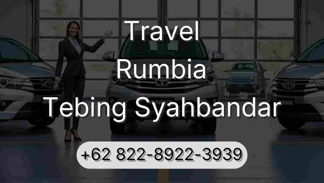 Travel Rumbia Tebing Syahbandar