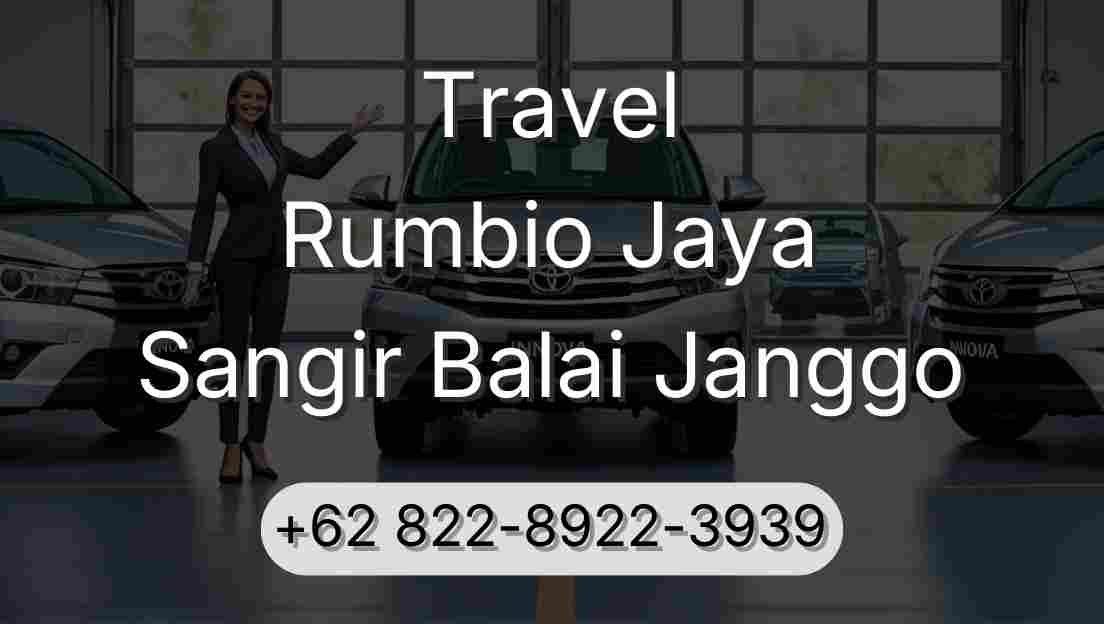 Travel Rumbio Jaya Sangir Balai Janggo