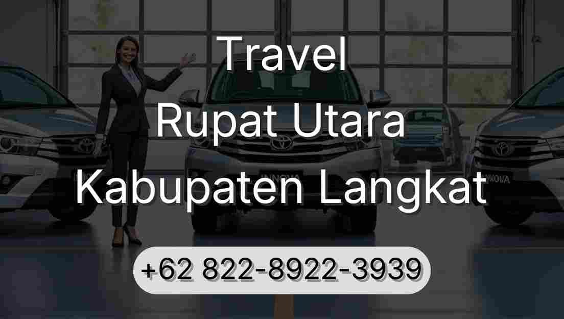 Travel Rupat Utara Kabupaten Langkat