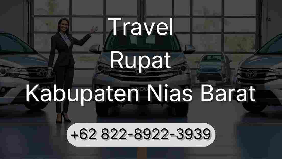 Travel Rupat Kabupaten Nias Barat