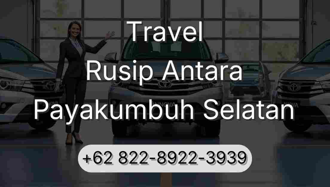 Travel Rusip Antara Payakumbuh Selatan
