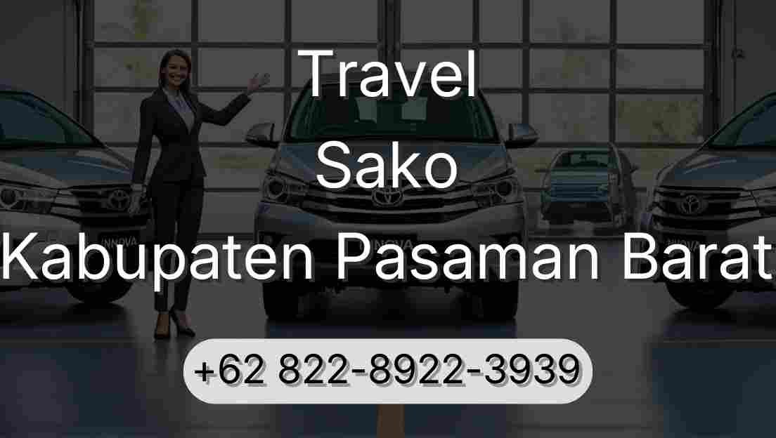 Travel Sako Kabupaten Pasaman Barat