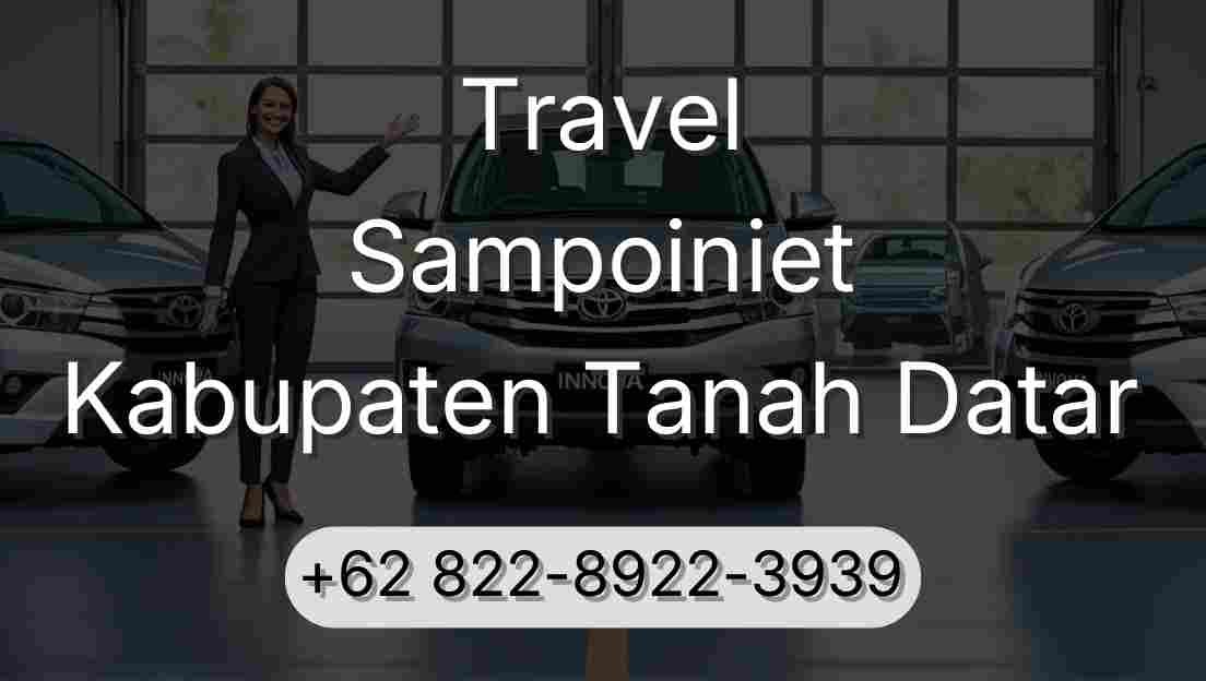 Travel Sampoiniet Kabupaten Tanah Datar