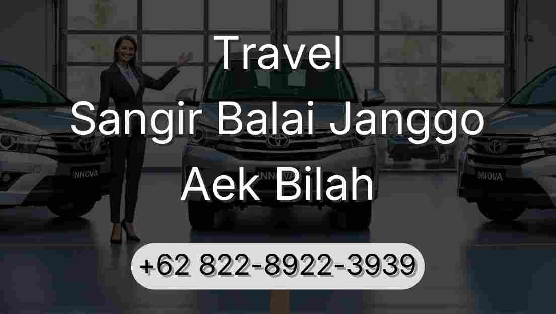 Travel Sangir Balai Janggo Aek Bilah