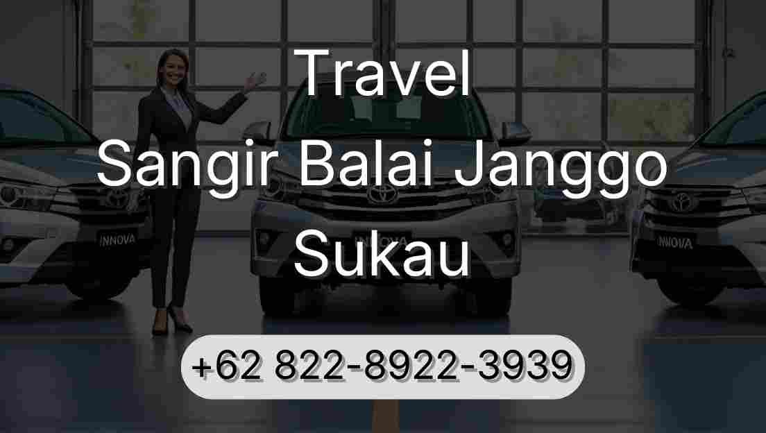 Travel Sangir Balai Janggo Sukau