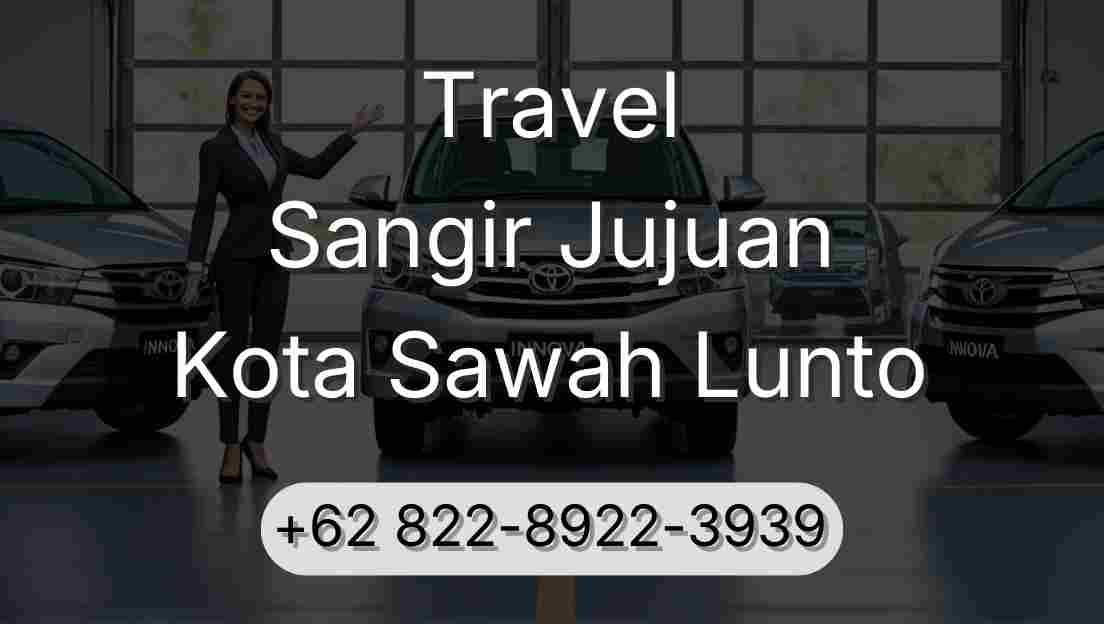 Travel Sangir Jujuan Kota Sawah Lunto