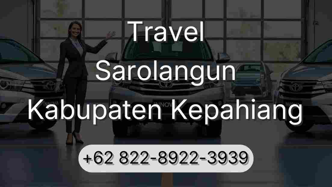 Travel Sarolangun Kabupaten Kepahiang