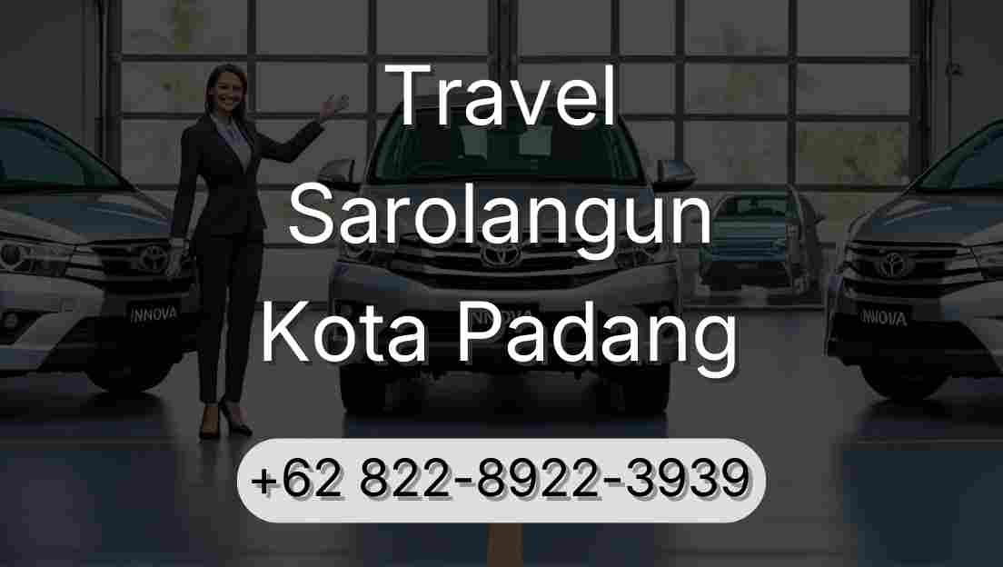 Travel Sarolangun Kota Padang