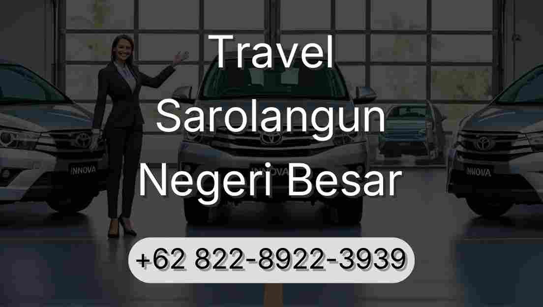 Travel Sarolangun Negeri Besar
