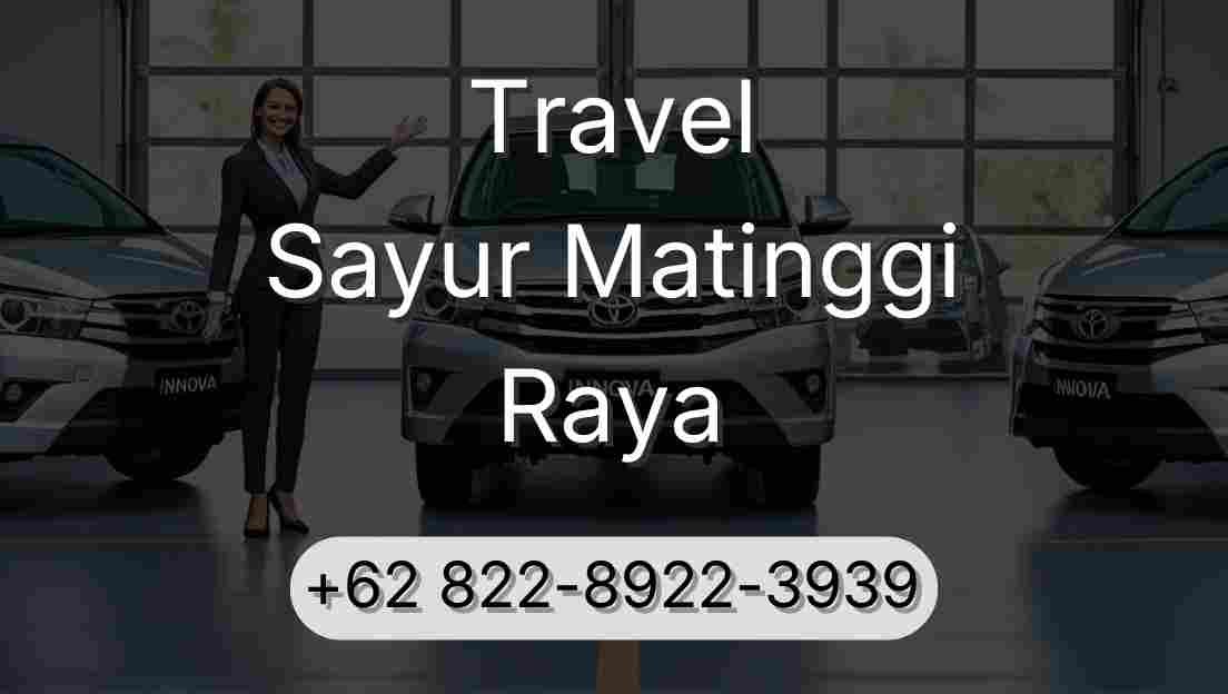 Travel Sayur Matinggi Raya