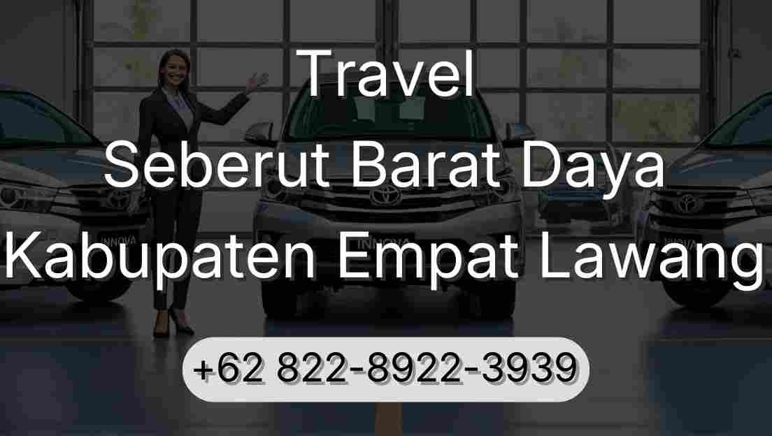 Travel Seberut Barat Daya Kabupaten Empat Lawang