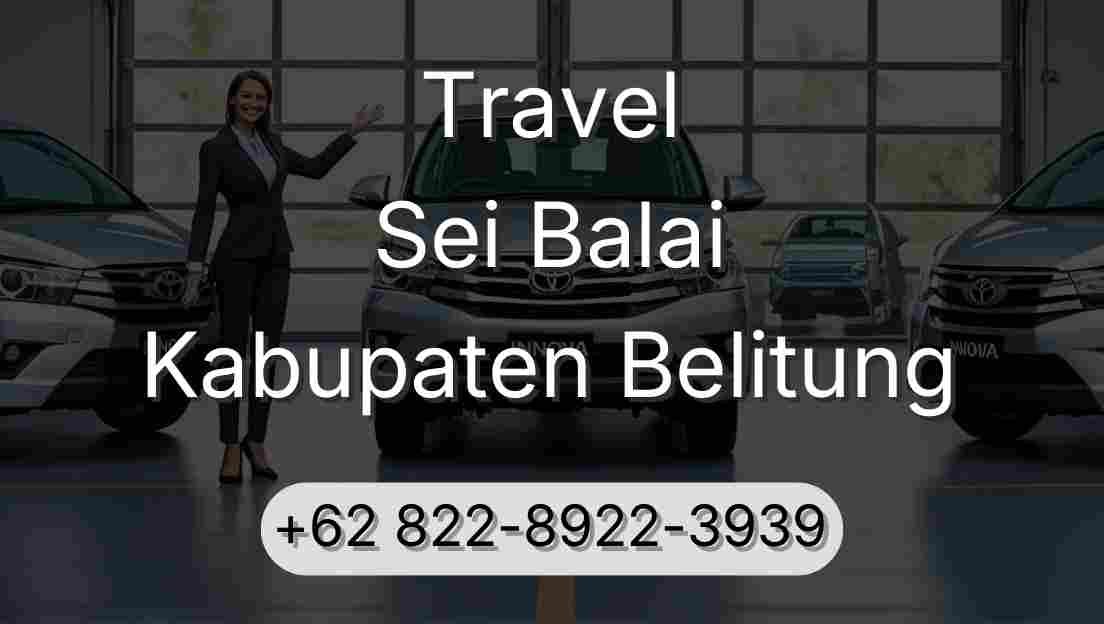 Travel Sei Balai Kabupaten Belitung