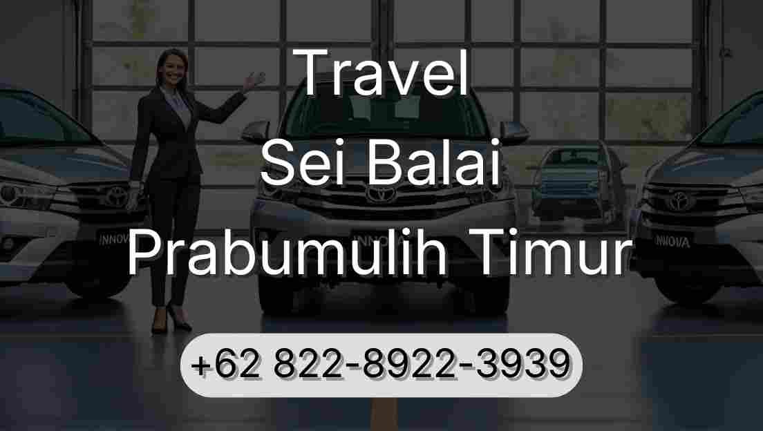 Travel Sei Balai Prabumulih Timur
