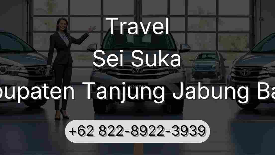 Travel Sei Suka Kabupaten Tanjung Jabung Barat