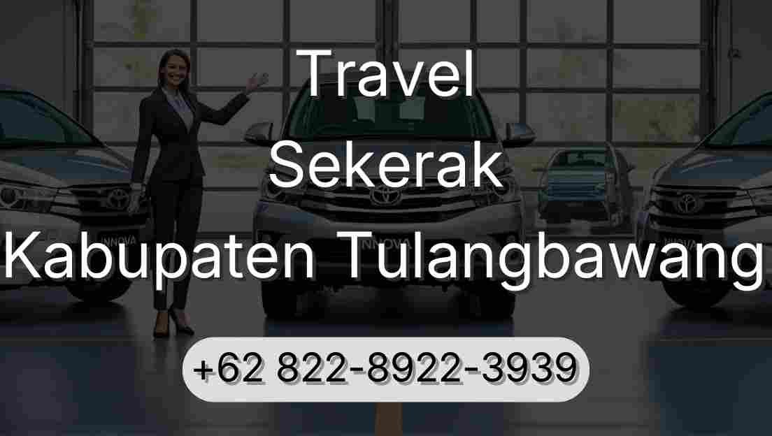 Travel Sekerak Kabupaten Tulangbawang