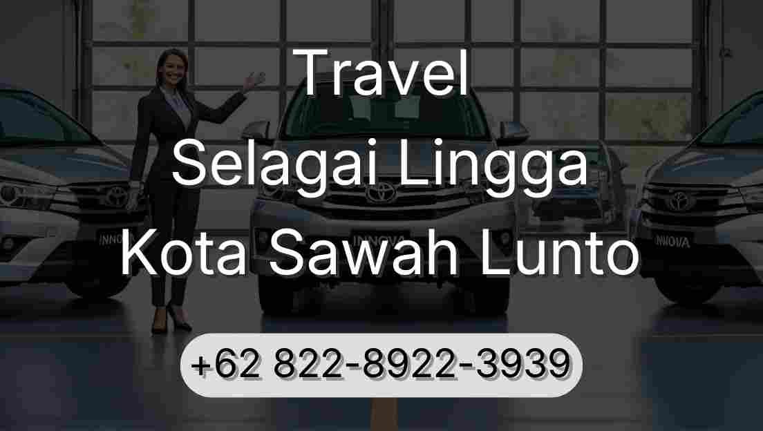 Travel Selagai Lingga Kota Sawah Lunto