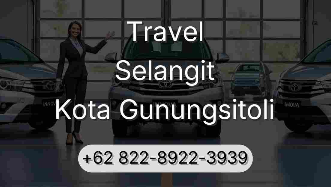 Travel Selangit Kota Gunungsitoli