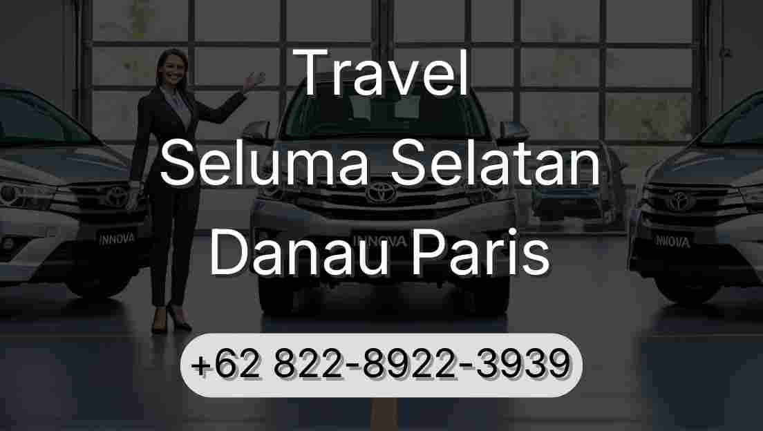 Travel Seluma Selatan Danau Paris