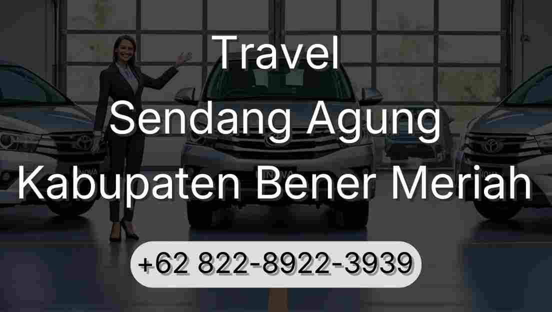 Travel Sendang Agung Kabupaten Bener Meriah