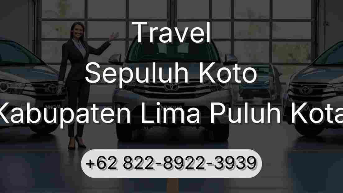 Travel Sepuluh Koto Kabupaten Lima Puluh Kota
