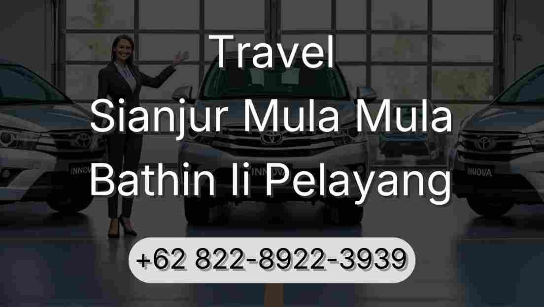 Travel Sianjur Mula Mula Bathin Ii Pelayang