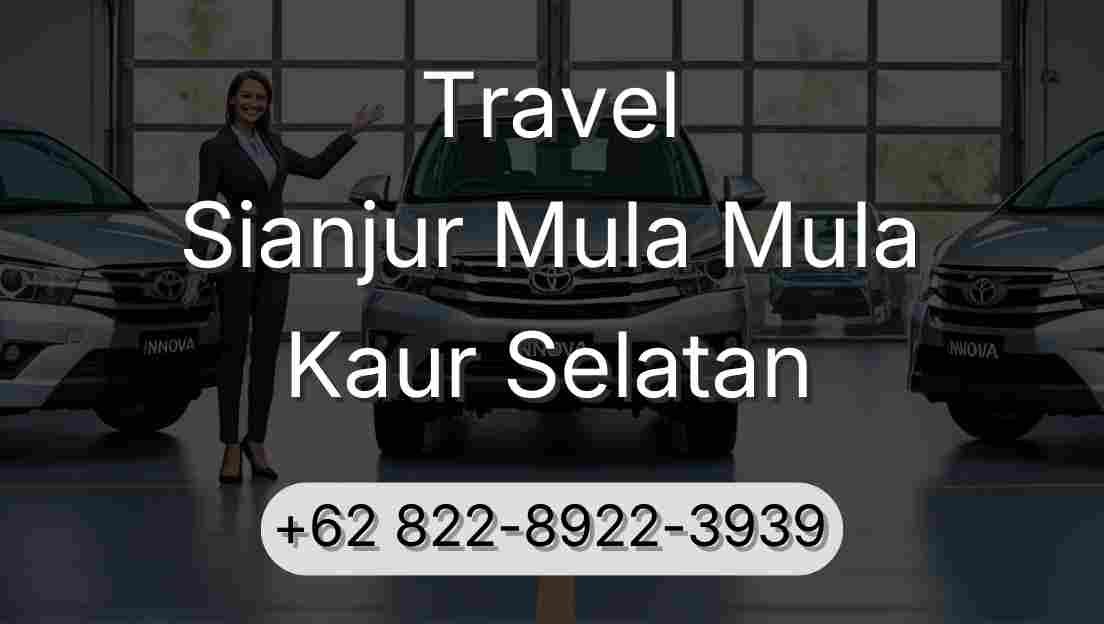 Travel Sianjur Mula Mula Kaur Selatan