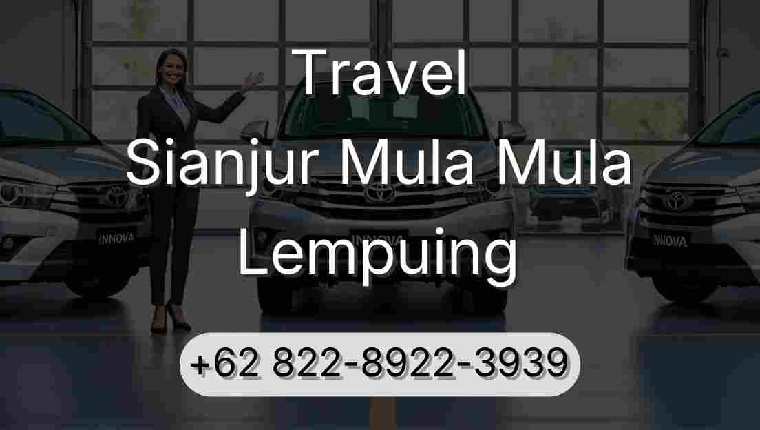 Travel Sianjur Mula Mula Lempuing