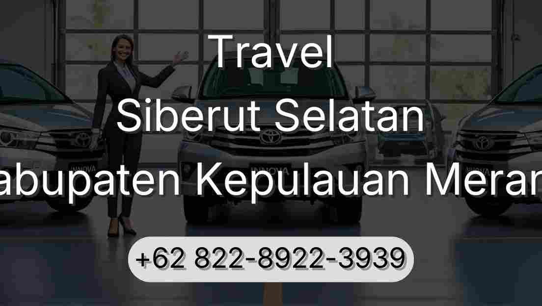 Travel Siberut Selatan Kabupaten Kepulauan Meranti
