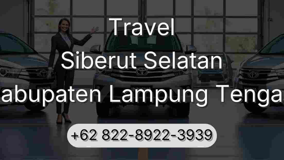 Travel Siberut Selatan Kabupaten Lampung Tengah