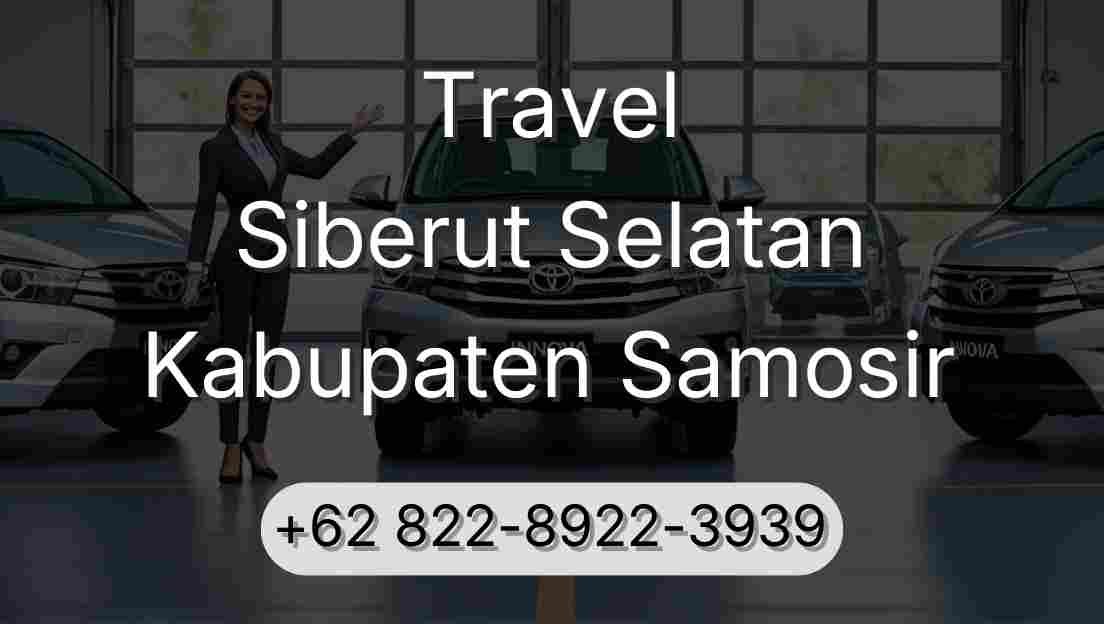 Travel Siberut Selatan Kabupaten Samosir