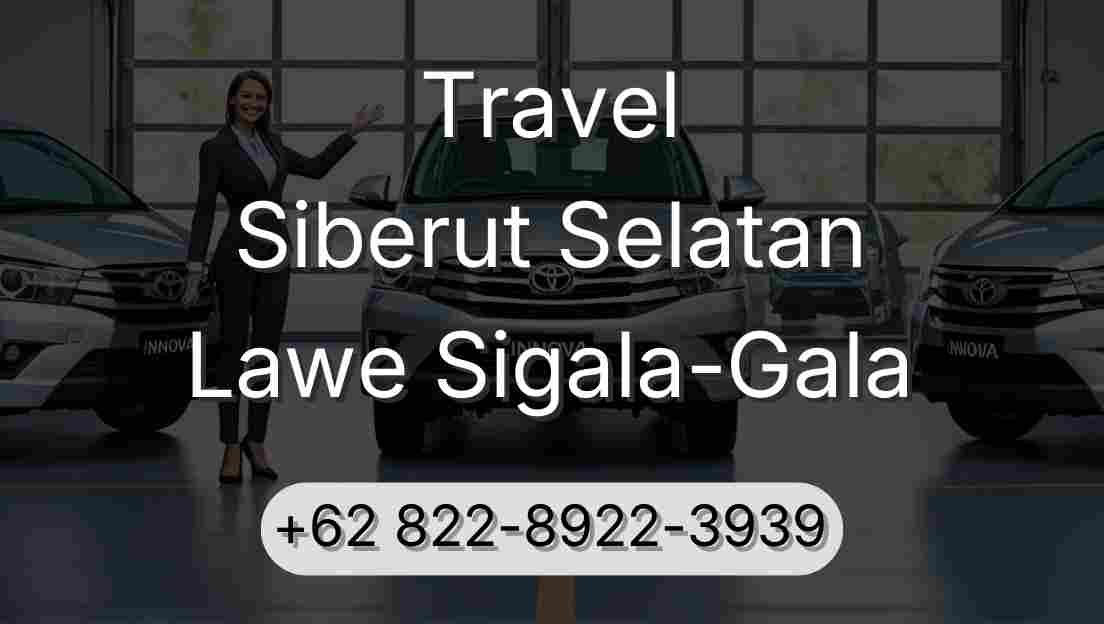 Travel Siberut Selatan Lawe Sigala-Gala